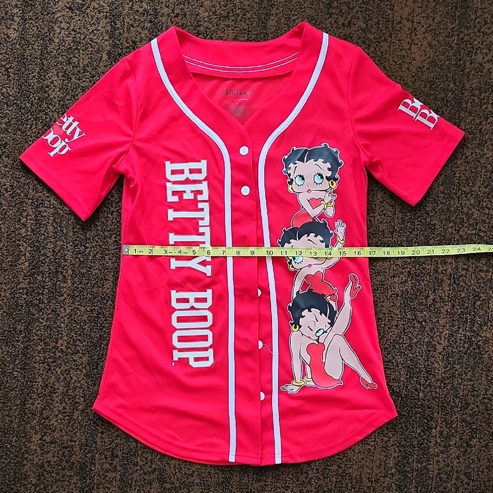Betty Boop Jersey - Bright Red